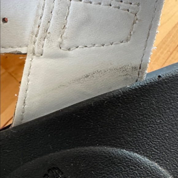 Dr. Martens Voss II Quad Platform Sandal in white leather - Picture 12 of 12